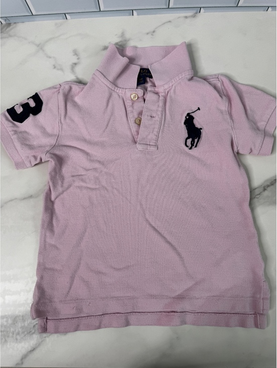 Ralph Lauren Other - Polo Ralph Lauren Boys 4/4T Pink Cotton Big Pony Short Sleeve Polo Shirt